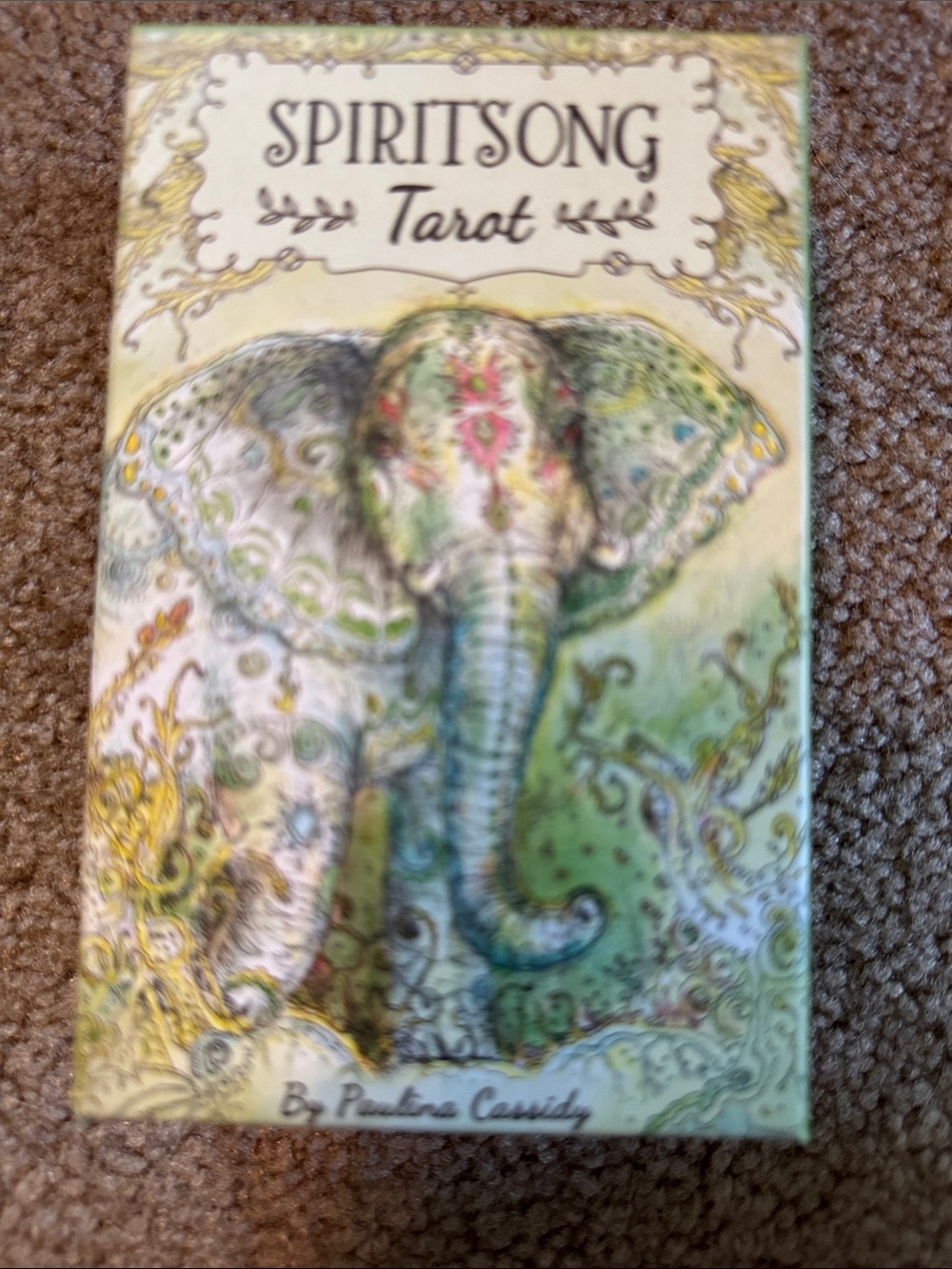 Spiritsong Tarot Deck - Colorful Elephant Artwork